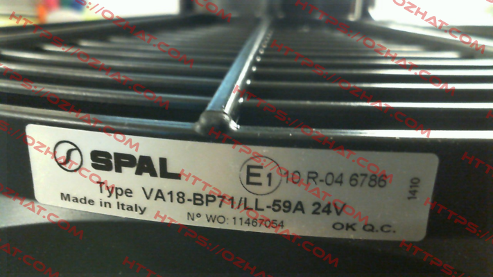 VA18-BP71/LL-59A SPAL