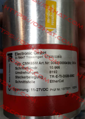 CMK65MART.NR:0062-004  NS0371 customized  TR Electronic