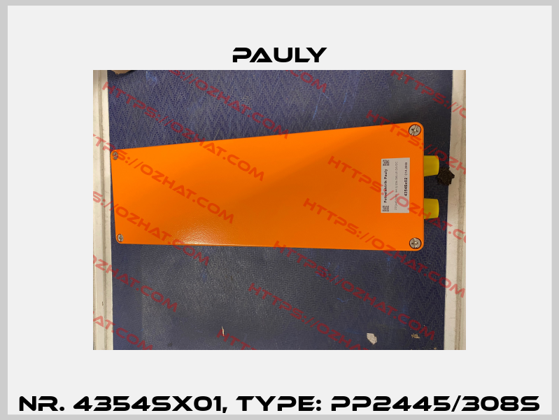 Nr. 4354SX01, Type: PP2445/308S Pauly