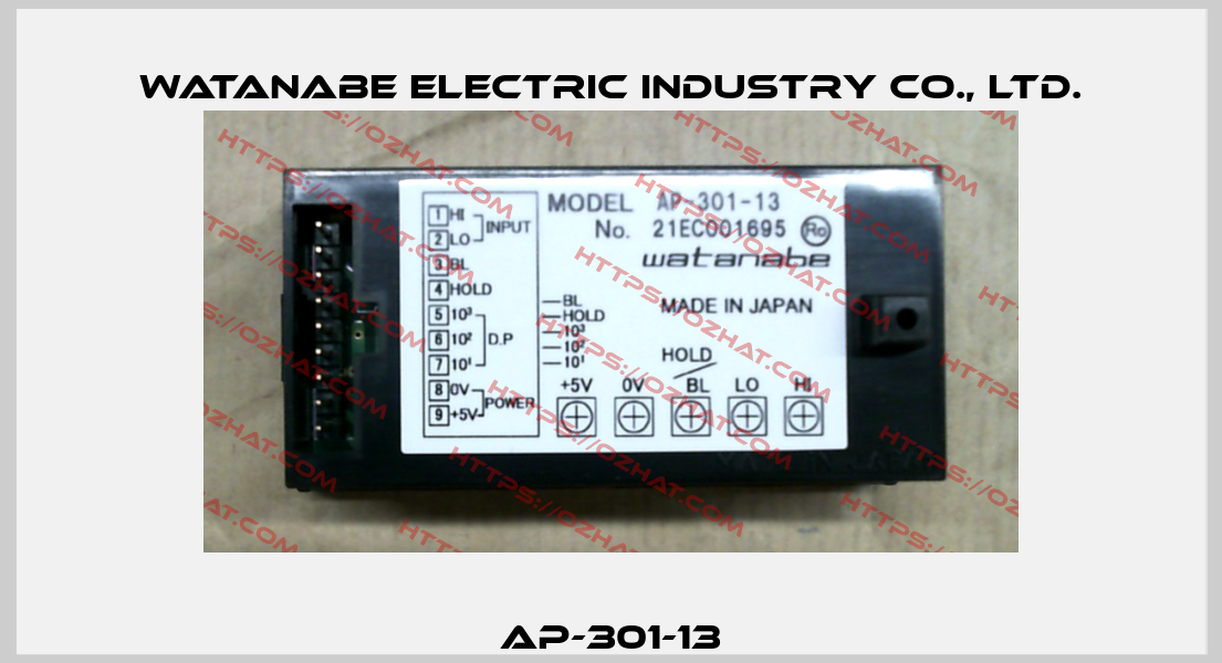AP-301-13 Watanabe Electric Industry Co., Ltd.