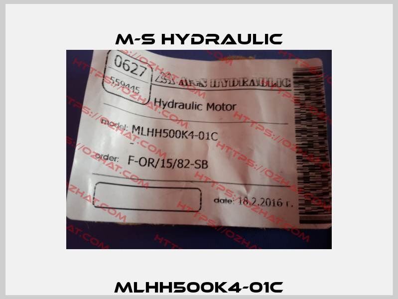 MLHH500K4-01C M+S HYDRAULIC