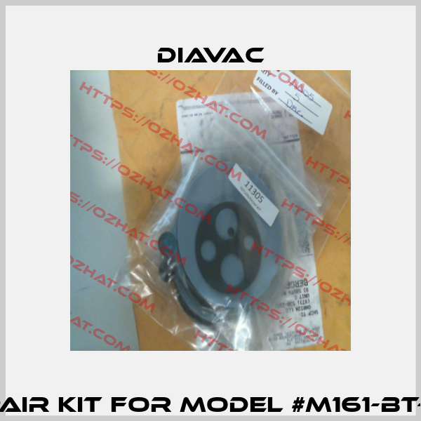 Repair Kit for Model #M161-BT-AA1 Diavac