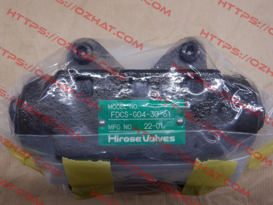 FDCS-G04-30-61 Hirose Valve