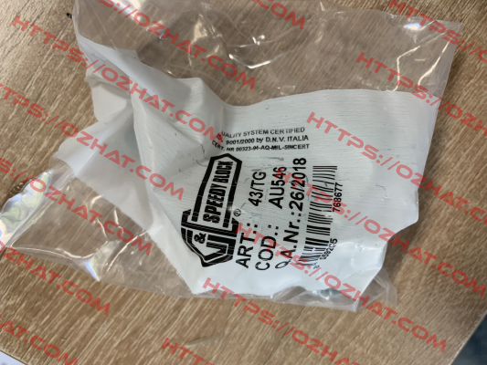 P/N: AU546, Type:  43/TG Speedy Block
