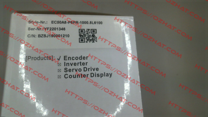 EC50A8-P6PR-1000.5L6100 ELCO Industrie Automation