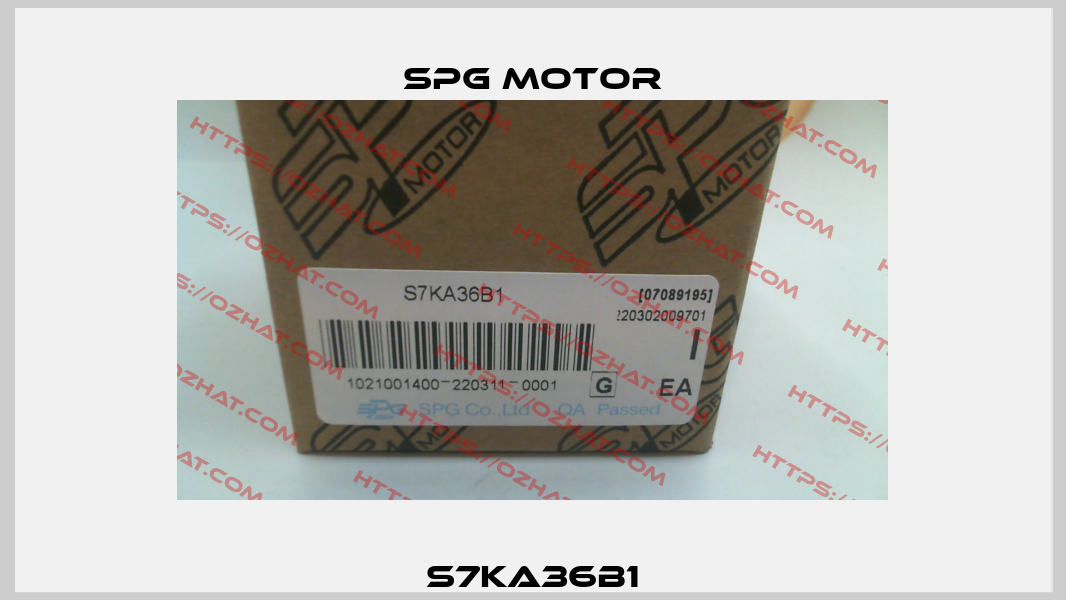 S7KA36B1 Spg Motor