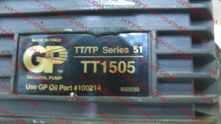 TT1505  General Pump