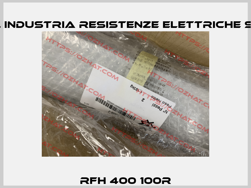 RFH 400 100R I.R.E. INDUSTRIA RESISTENZE ELETTRICHE S.r.l.