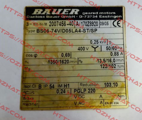 188Y4108 Bauer
