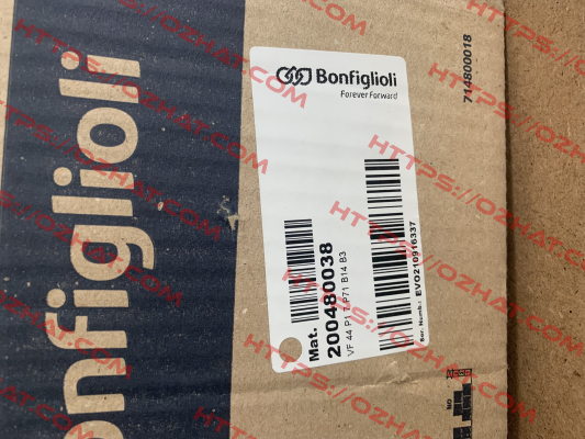 200480038 / VF 44 P1 7 P71 B14 B3 Bonfiglioli