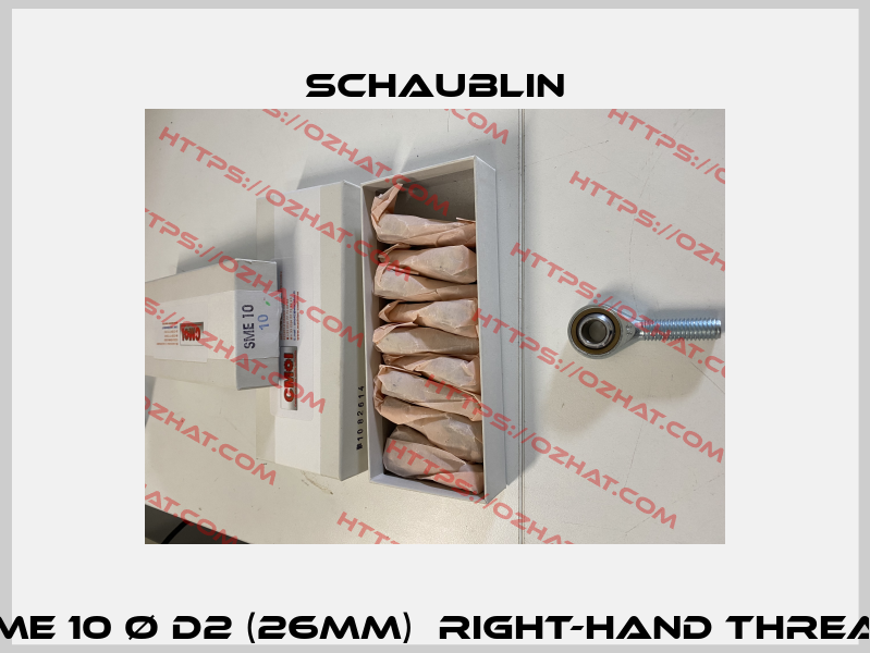 SME 10 Ø d2 (26mm)  right-hand thread Schaublin