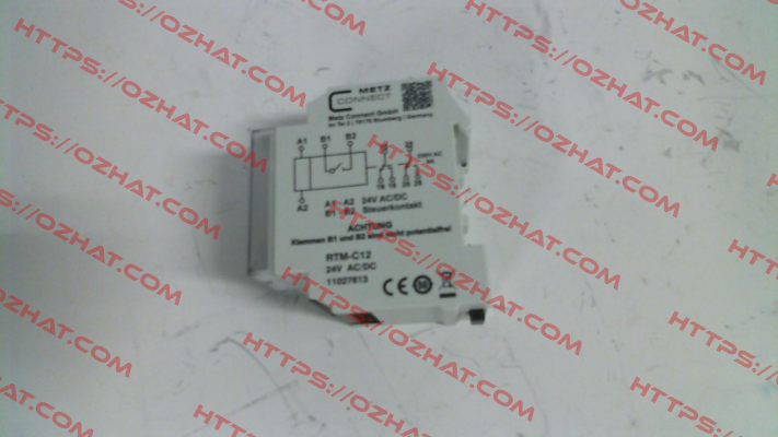 PN: 11027613  Type:RTM-C12 Metz Connect