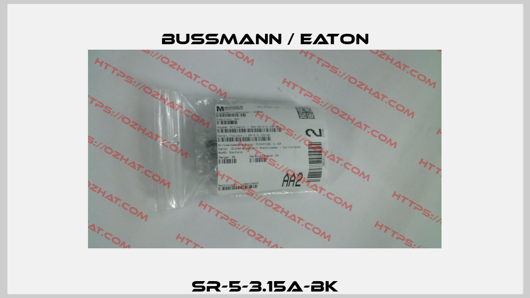 SR-5-3.15A-BK BUSSMANN / EATON