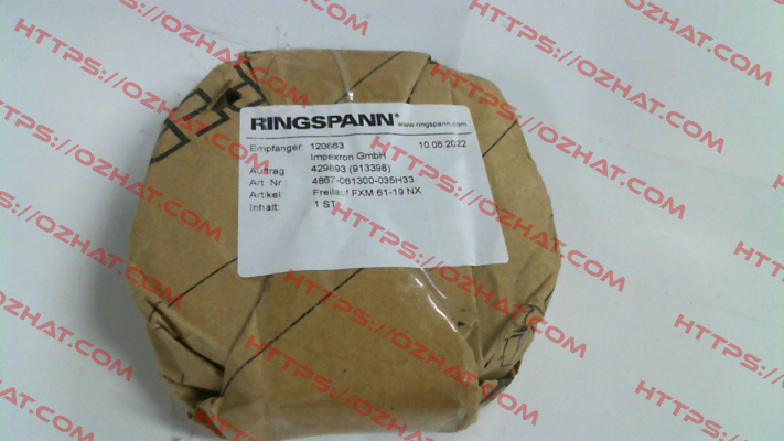 4867-061300-035H33 Ringspann