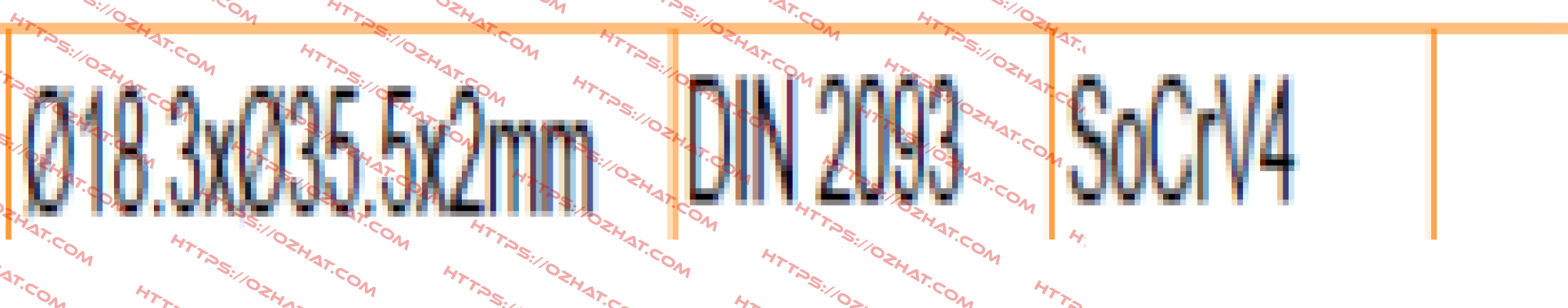 Mubea 180022 obsolete, replaced by 512000  Schnorr