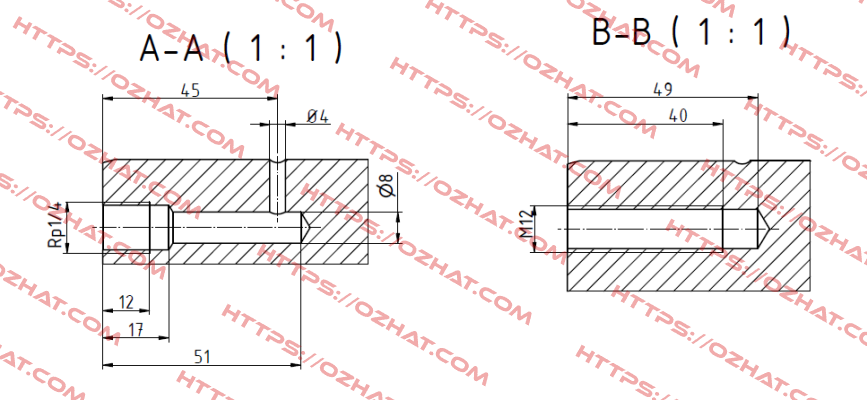 6100006RB61 /  GPN 610 U 6 Poppelmann