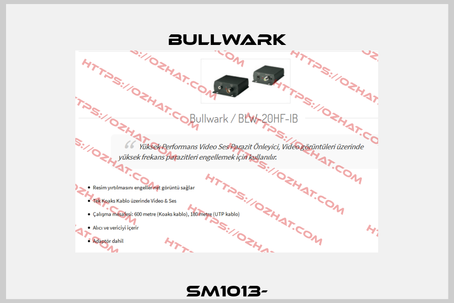 SM1013- Bullwark