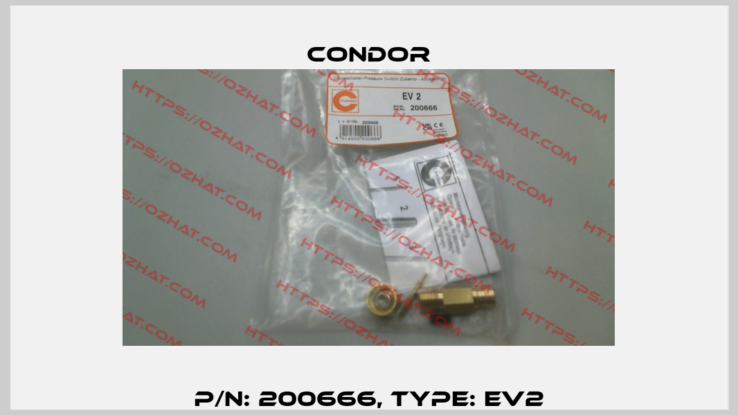 P/N: 200666, Type: EV2 Condor