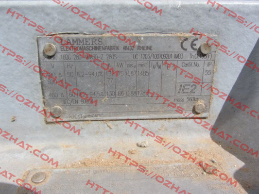 Lüfterflügel für Motor  Lammers