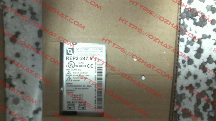 PN : 0541-00217024 , Type : REP2-247.5 180W 2ph Michael Riedel Transformatorenbau