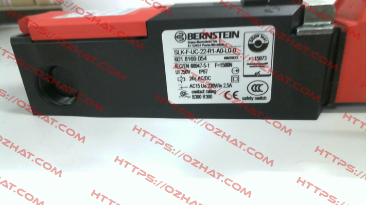 P/N: 6018169054 Type: SLK-F-UC-22-R1-A0-L0-0 Bernstein