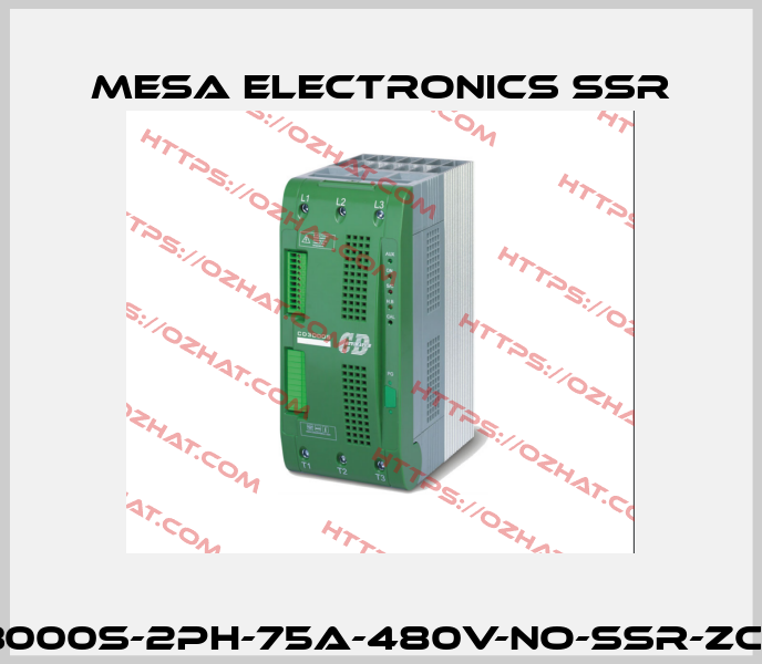 CD3000S-2PH-75A-480V-NO-SSR-ZC-NF  Mesa Electronics SSR