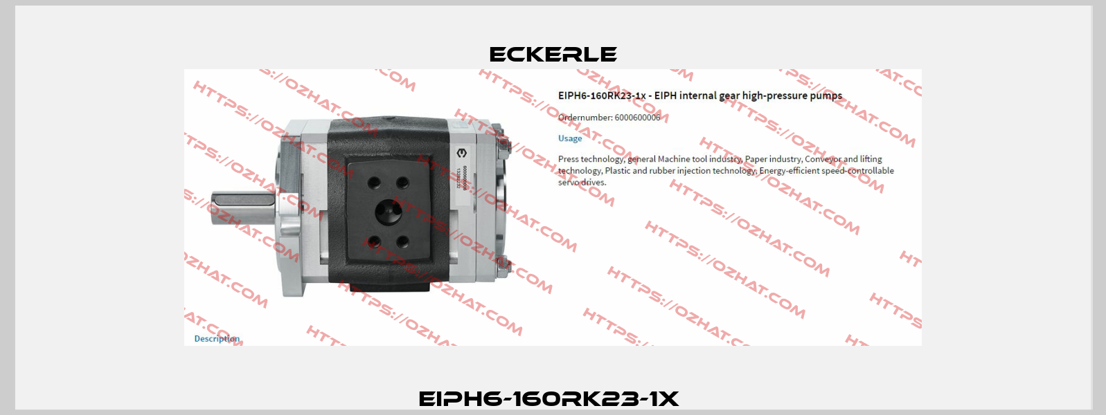 EIPH6-160RK23-1x  Eckerle