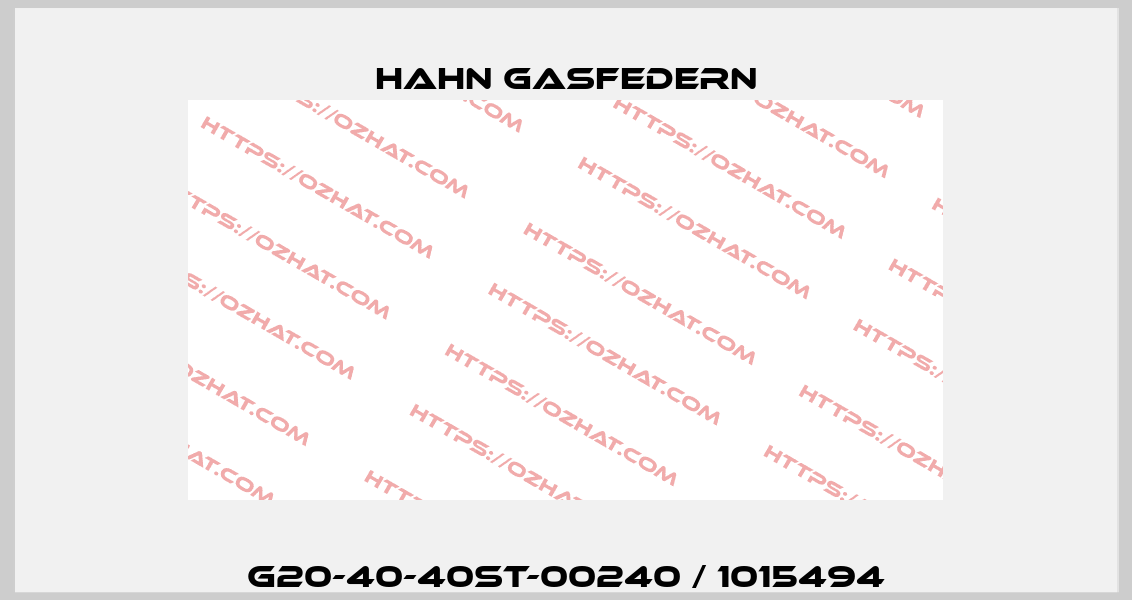 G20-40-40ST-00240 / 1015494 Hahn Gasfedern