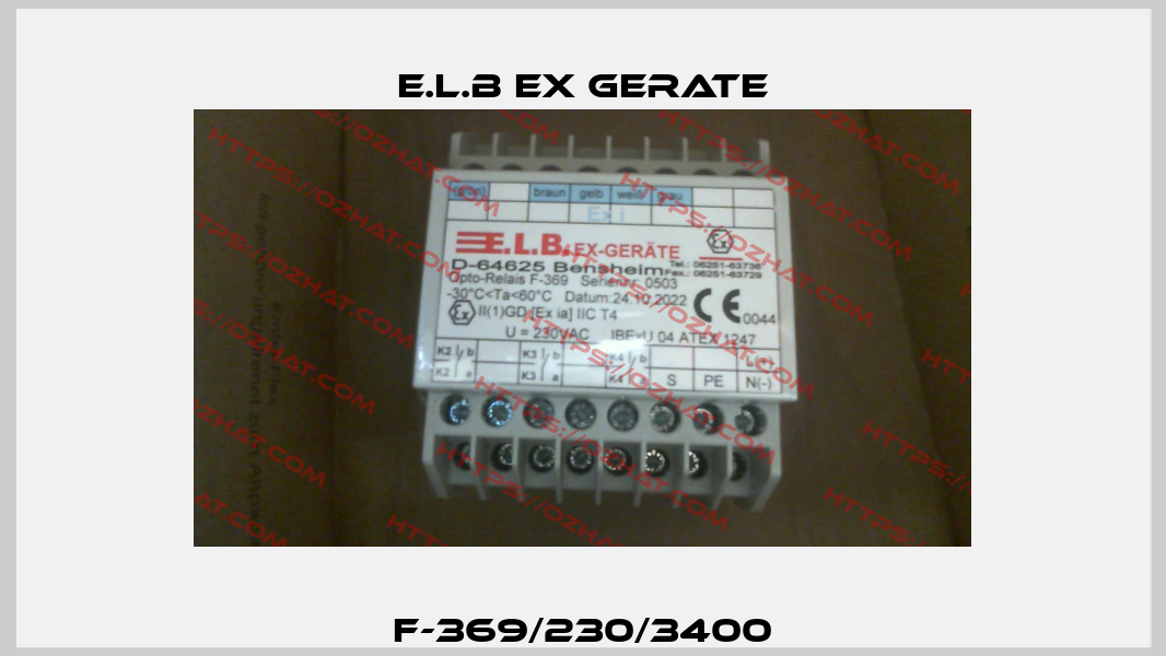 F-369/230/3400 E.L.B Ex Gerate