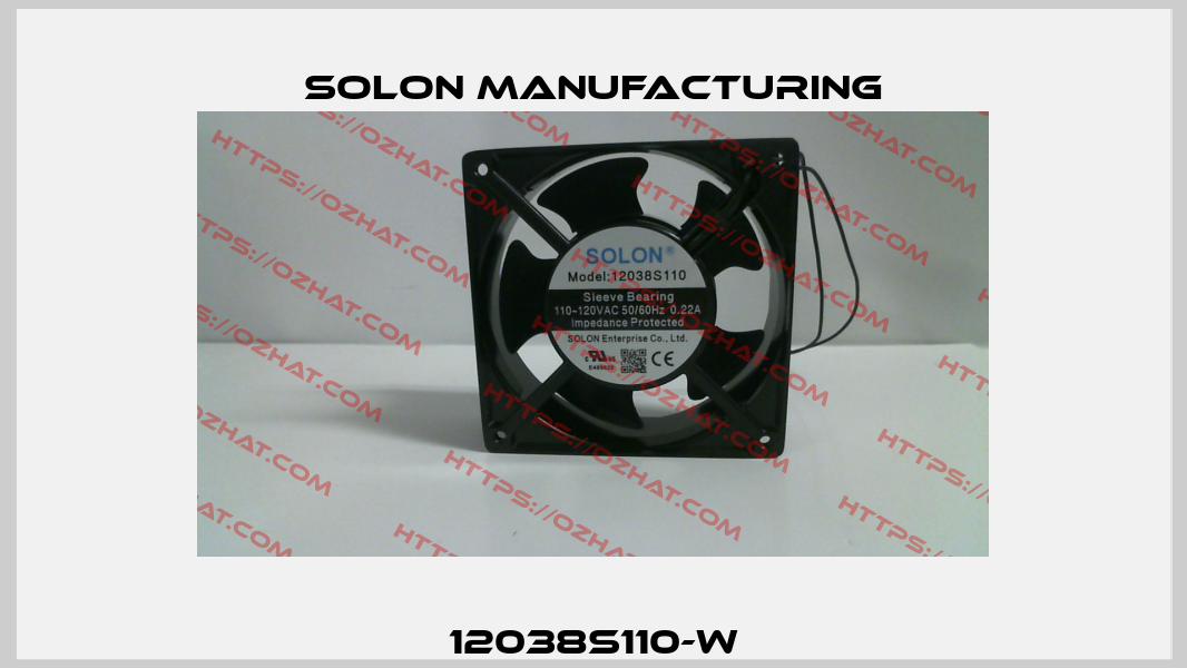 12038S110-W Solon Manufacturing