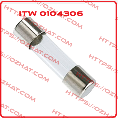 P/N: 0104306, Type: 5X20F STD 6,3A 250V Italweber