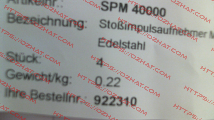 SPM 93077 SPM Instrument