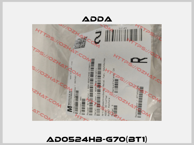 AD0524HB-G70(BT1) Adda