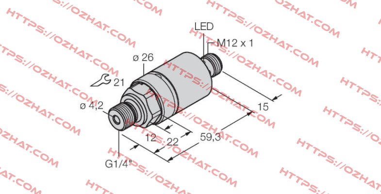 PC001V-204-2UPN8X-H1141 Turck