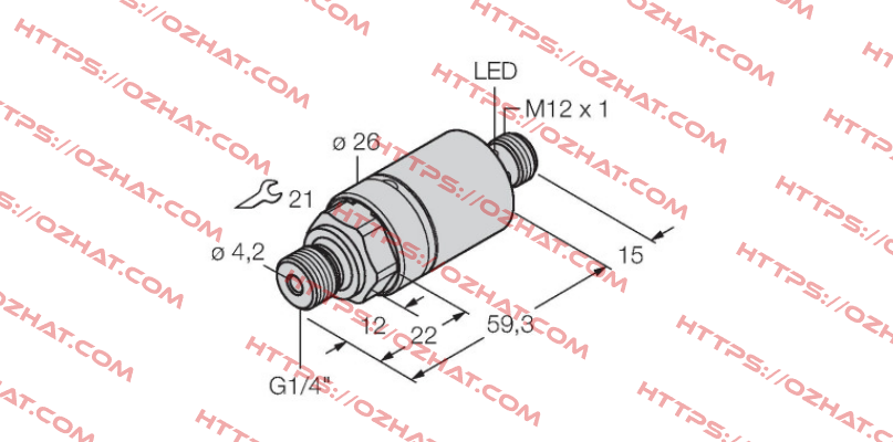 PC010V-204-2UPN8X-H1141 Turck
