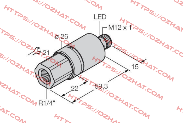 PC100R-211-2UPN8X-H1141 Turck