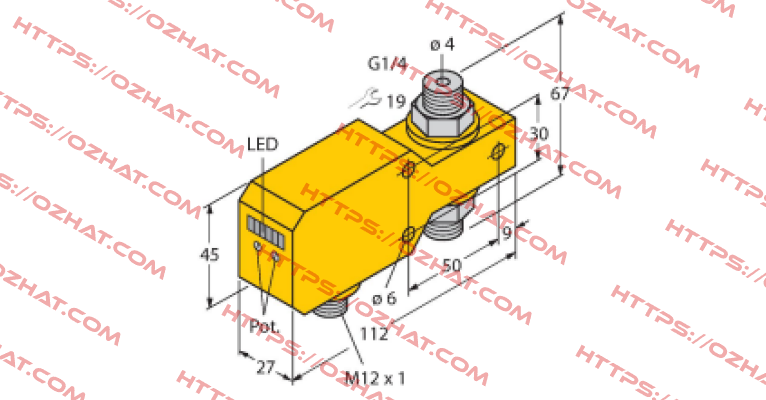 FCI-D04A4P-LIX-H1141 Turck