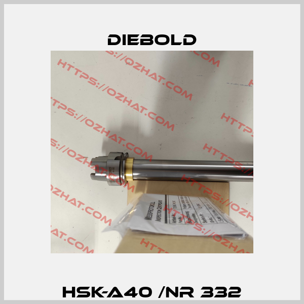 HSK-A40 /Nr 332 Diebold