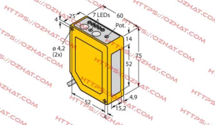 Q60BB6LAF1400 W/30 Turck