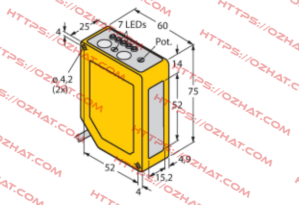 Q60BB6LAF1400QPMA Turck