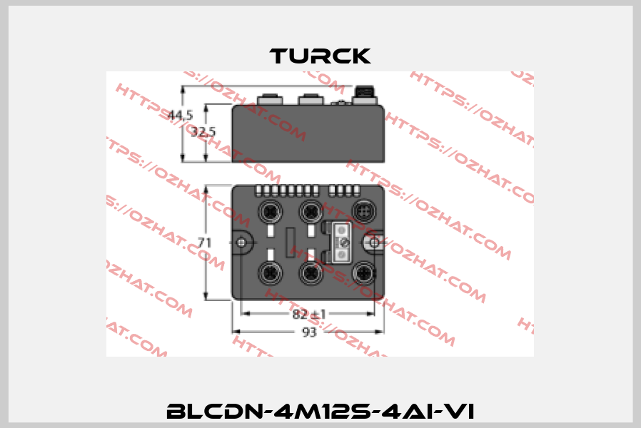 BLCDN-4M12S-4AI-VI Turck