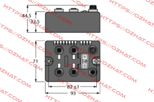 BLCDN-4M12S-4AI-VI Turck