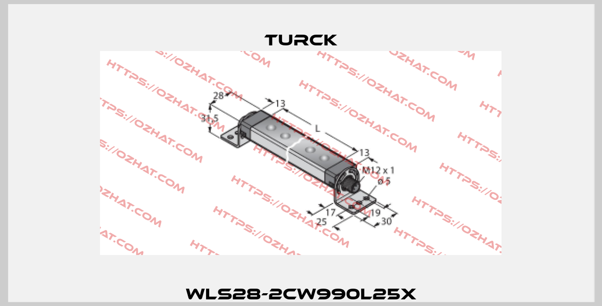 WLS28-2CW990L25X Turck