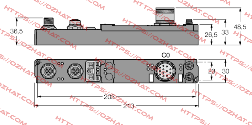 p/n: 6824444, Type: SDPB-10S-1005 Turck