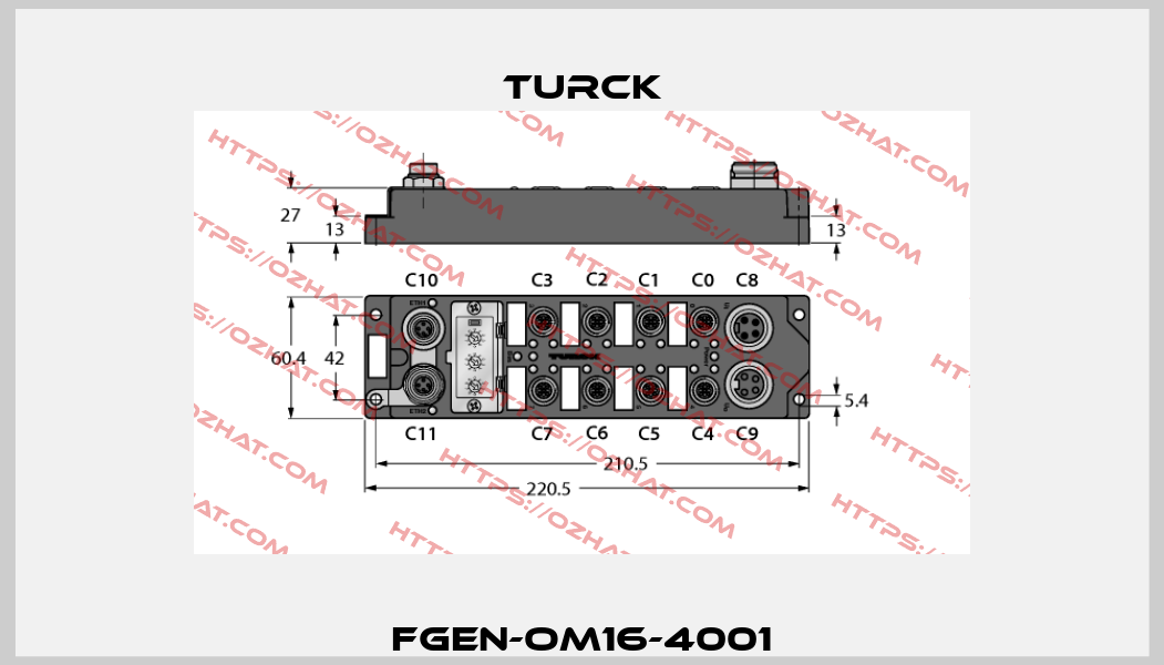 FGEN-OM16-4001 Turck