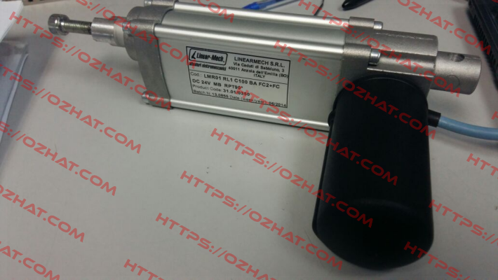 LMR01 - RL1 - C100 - BA(M8) - FC2+FC - DC24V - RPT90° - RH  Linear-mech