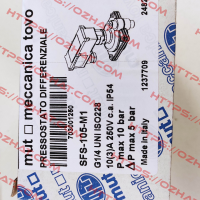 SFS 105 M1 G 1/4" Mut Meccanica Tovo SpA