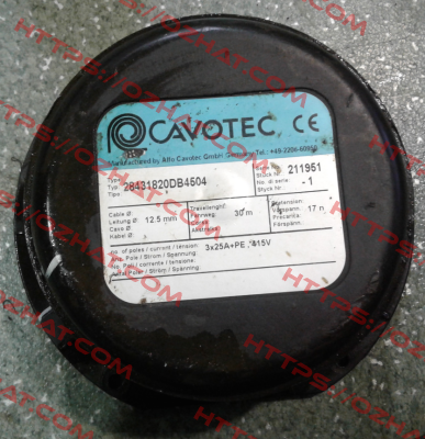 28431820DB4504 Cavotec