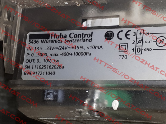 699.917211040 Huba Control