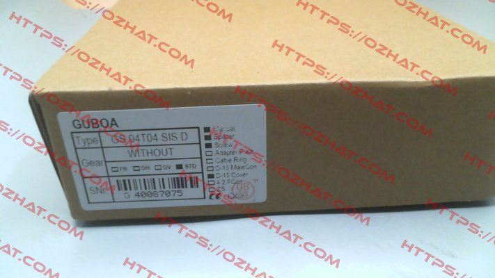 GS 04T04 SIS-D-STD Guboa